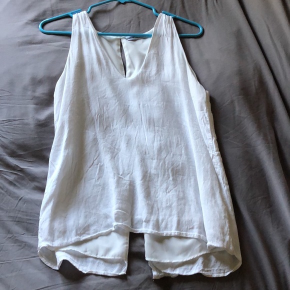 Chic white cami with open back - Picture 3 of 3